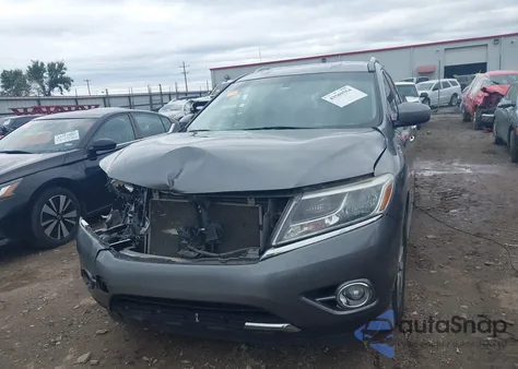 2015 Nissan Pathfinder Sv из США, поврежденный, VIN 5N1AR2MN7FC708468